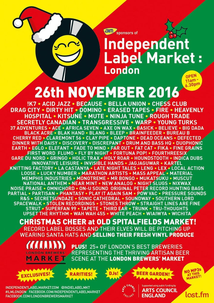 Independent Label Market: London 26th November 2016