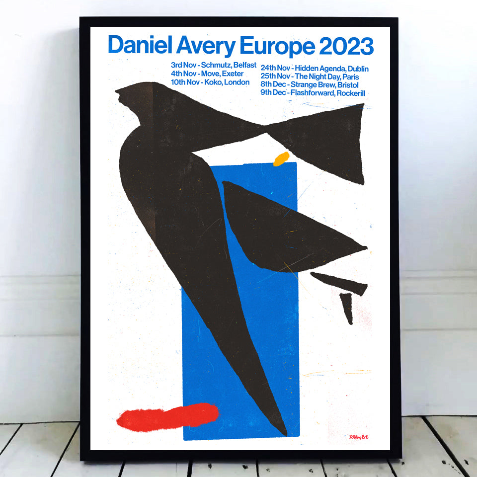 Daniel Avery 'Europe 2023' Print