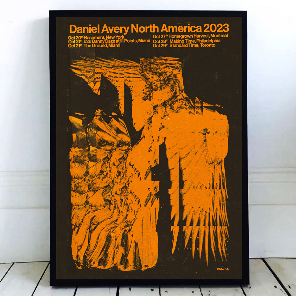 Daniel Avery 'North America 2023' Print