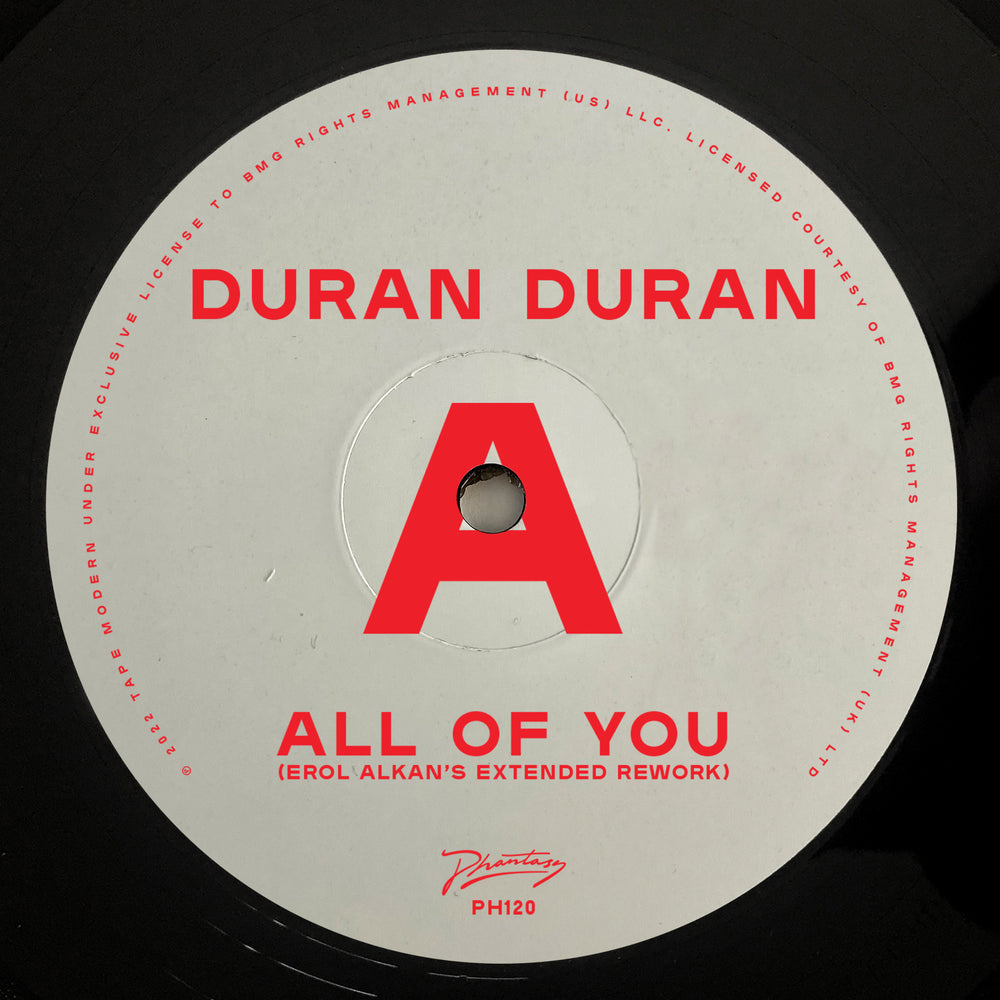 
                  
                    Duran Duran - ALL OF YOU (Erol Alkan's Extended Rework) [PH120]
                  
                