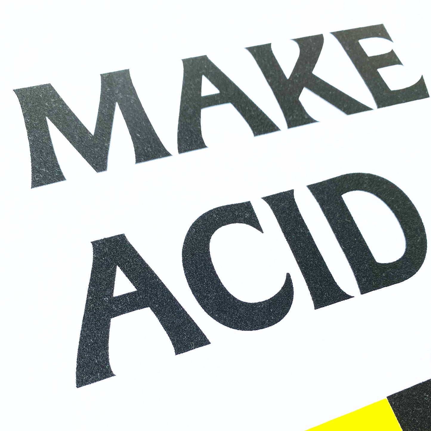 
                  
                    'Make Greece Acid Jamaica' Screen Print
                  
                
