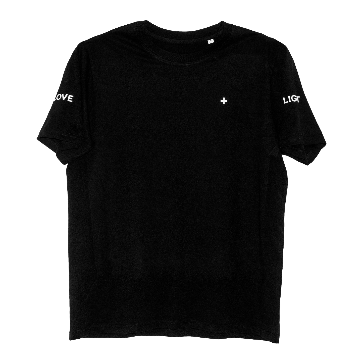 
                  
                    Daniel Avery 'Love + Light' Black T-Shirt
                  
                