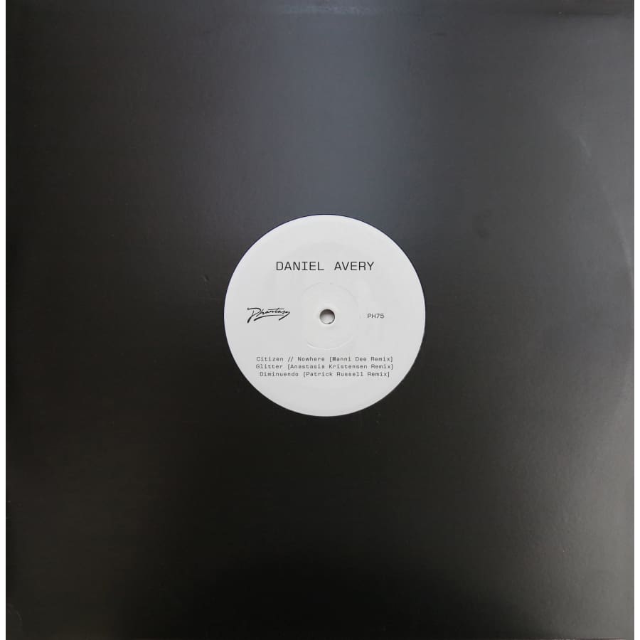 
                  
                    Daniel Avery 'Song For Alpha Remixes - One' [PH 75] / Vinyl
                  
                