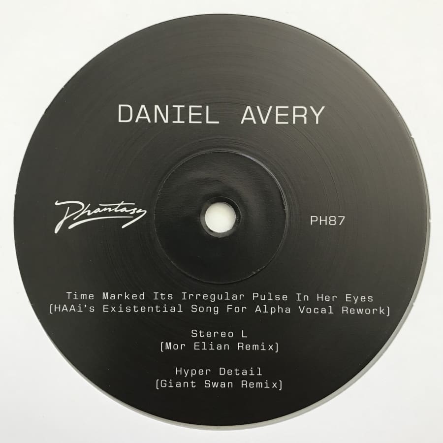 Daniel Avery - Song For Alpha Remixes Three [PH87] - Vinyl