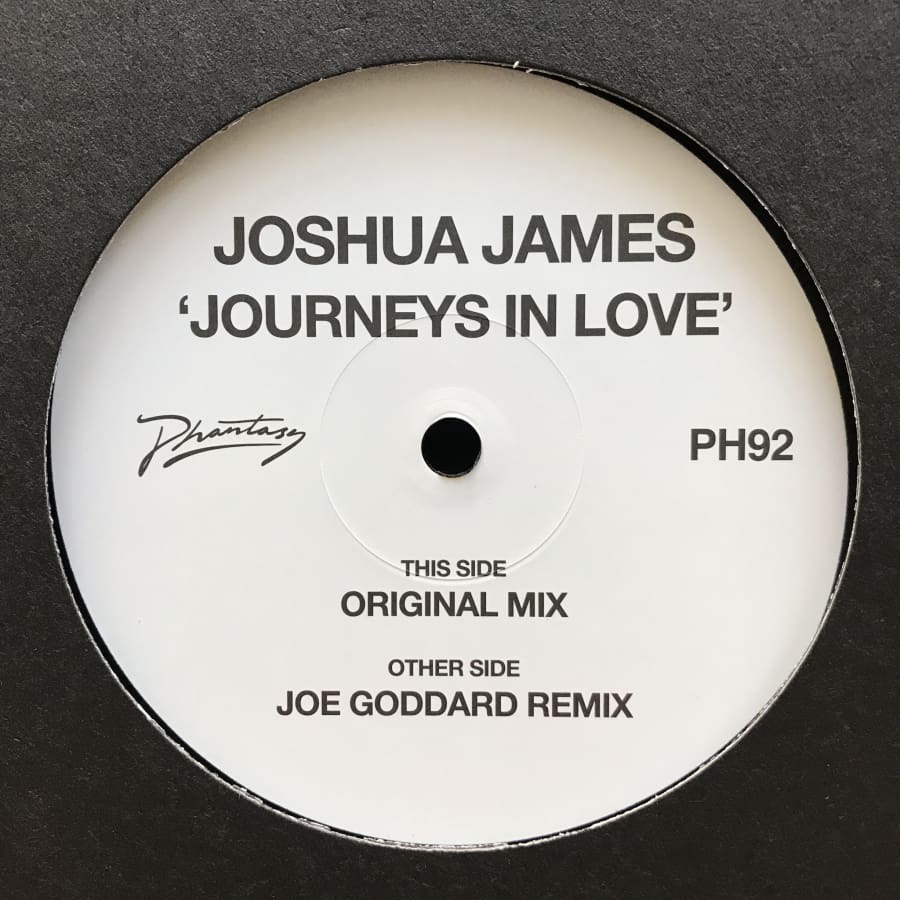 Joshua James - Journeys In Love (w/ Joe Goddard Remix) [PH92] - Vinyl