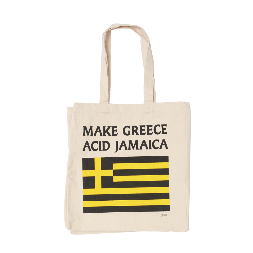 
                  
                    'Make Greece Acid Jamaica' Record Bag
                  
                