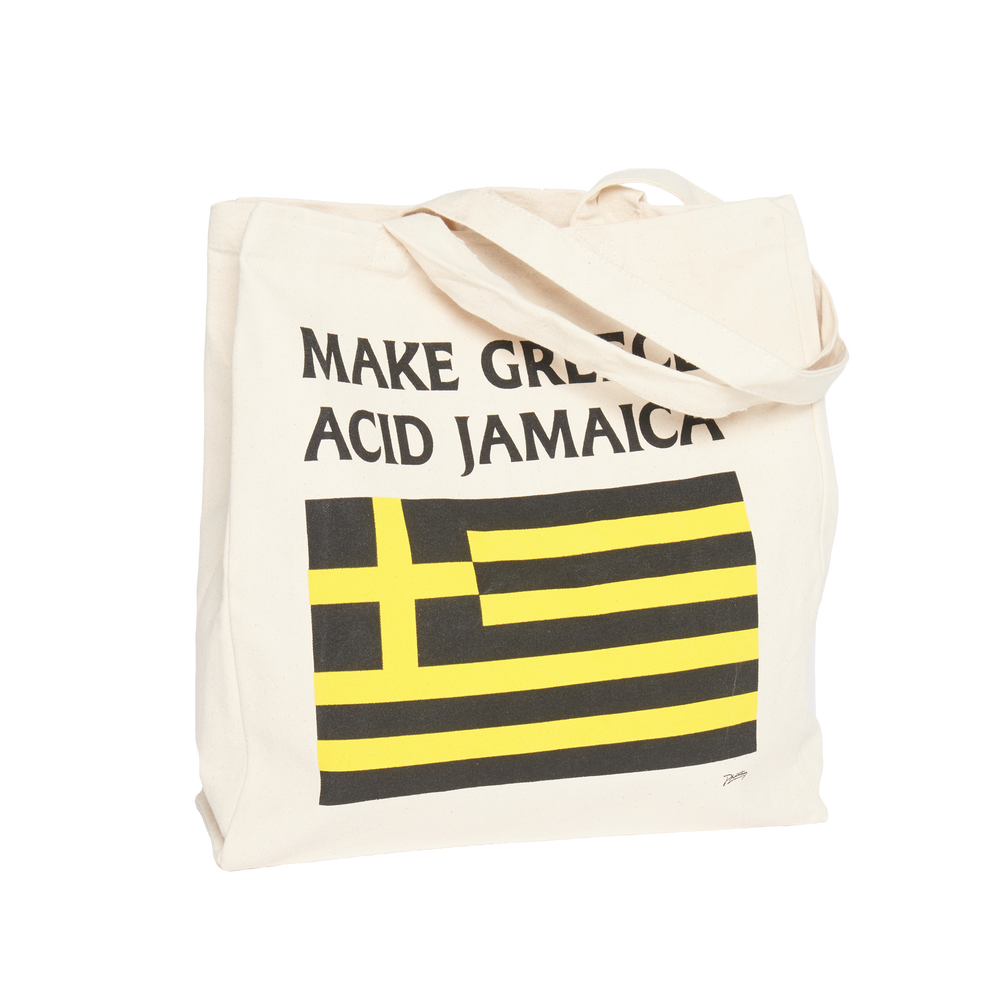 'Make Greece Acid Jamaica' Record Bag